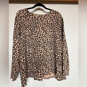 Leopard Long Sleeve Tee